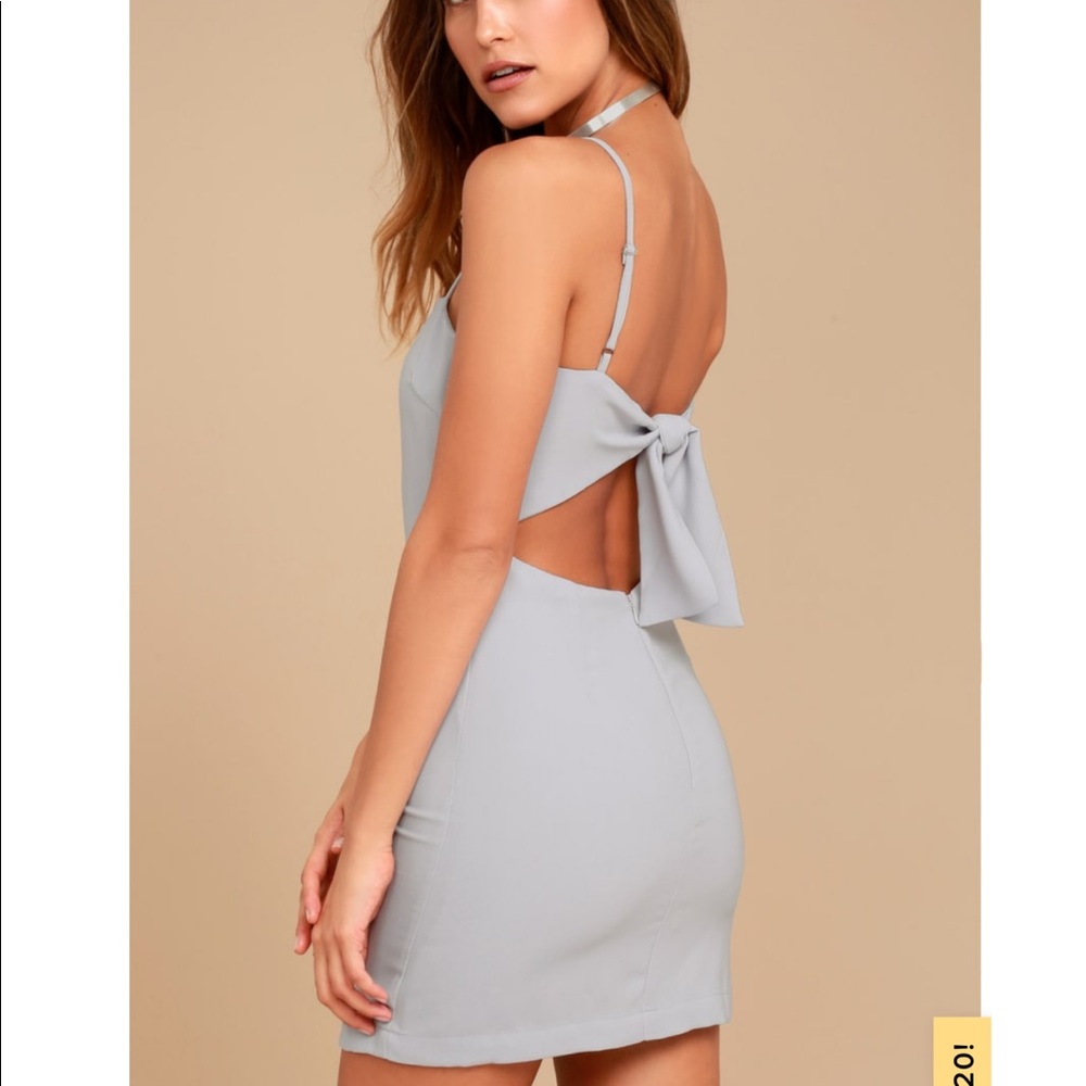 Lulus tie back dress